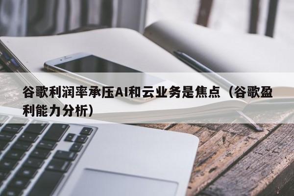 谷歌利润率承压AI和云业务是焦点（谷歌盈利能力分析）