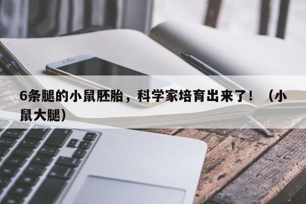 6条腿的小鼠胚胎，科学家培育出来了！（小鼠大腿）