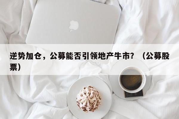 逆势加仓，公募能否引领地产牛市？（公募股票）