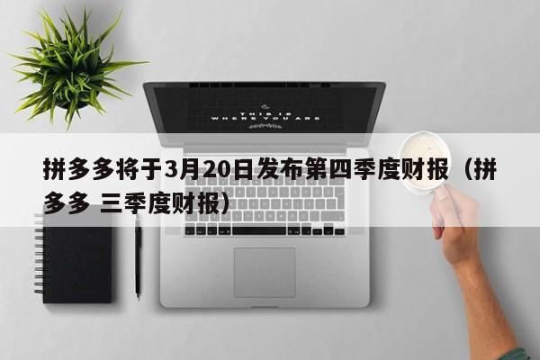 拼多多将于3月20日发布第四季度财报（拼多多 三季度财报）