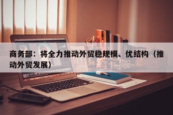 商务部：将全力推动外贸稳规模、优结构（推动外贸发展）