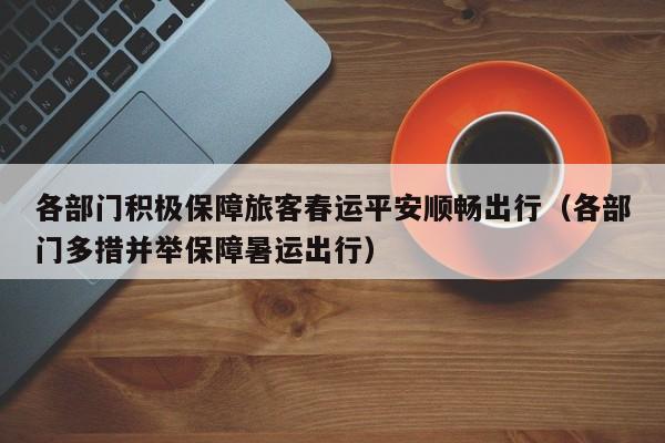 各部门积极保障旅客春运平安顺畅出行（各部门多措并举保障暑运出行）