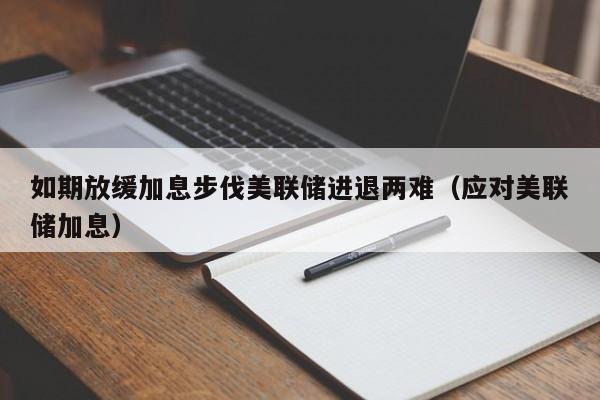 如期放缓加息步伐美联储进退两难（应对美联储加息）