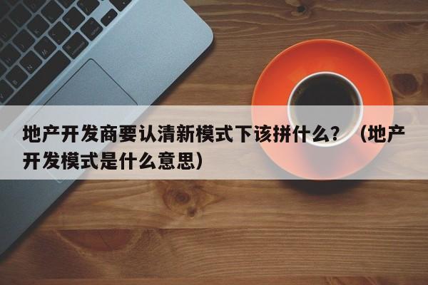 地产开发商要认清新模式下该拼什么？（地产开发模式是什么意思）