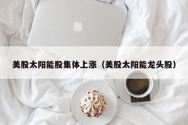 美股太阳能股集体上涨（美股太阳能龙头股）