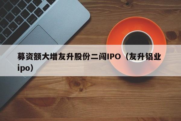 募资额大增友升股份二闯IPO（友升铝业 ipo）